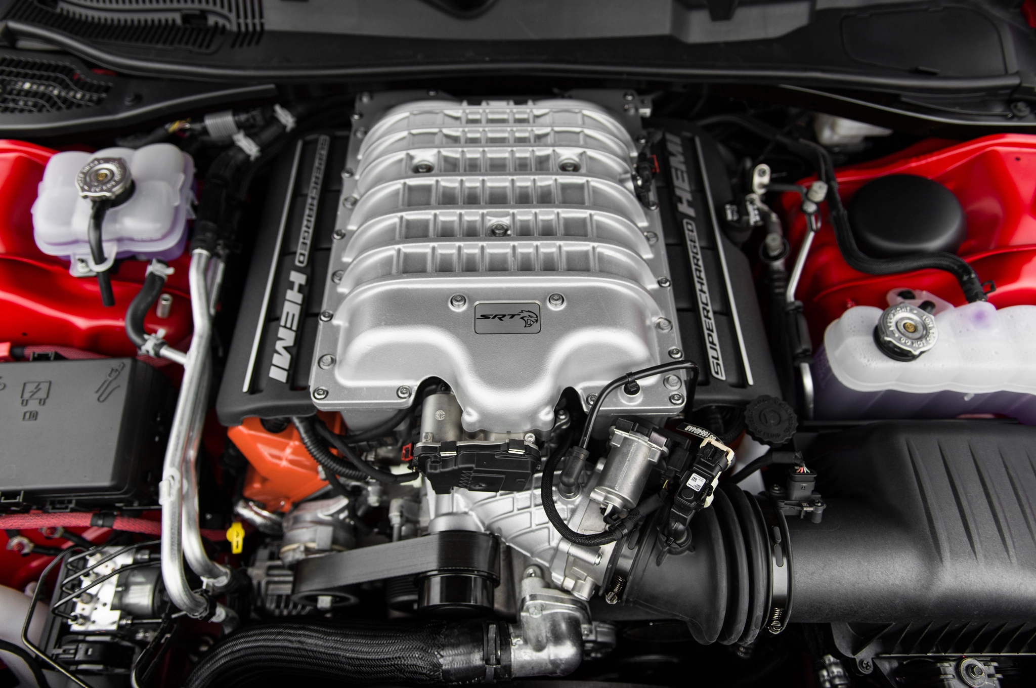 Dodge Charger SRT Hellcat motortér